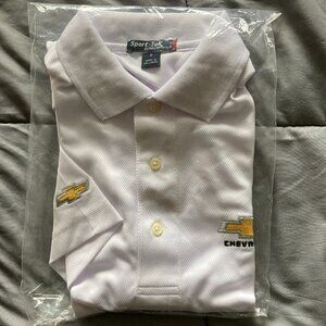 NEW Sport-Tek Golf Polo Shirt - Chevy logos